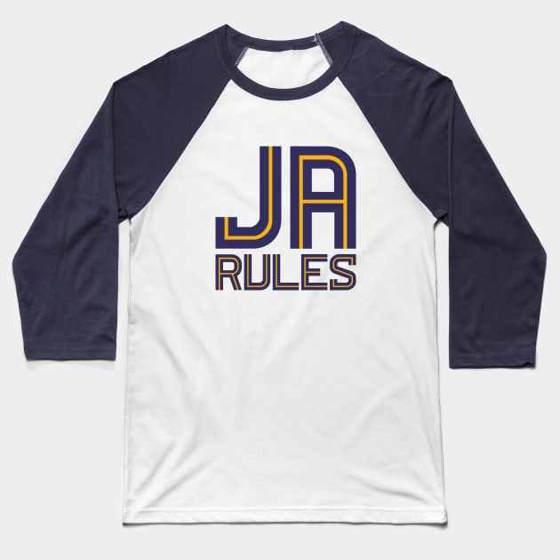 Ja Rules - Light Blue Baseball T-Shirt by KFig21